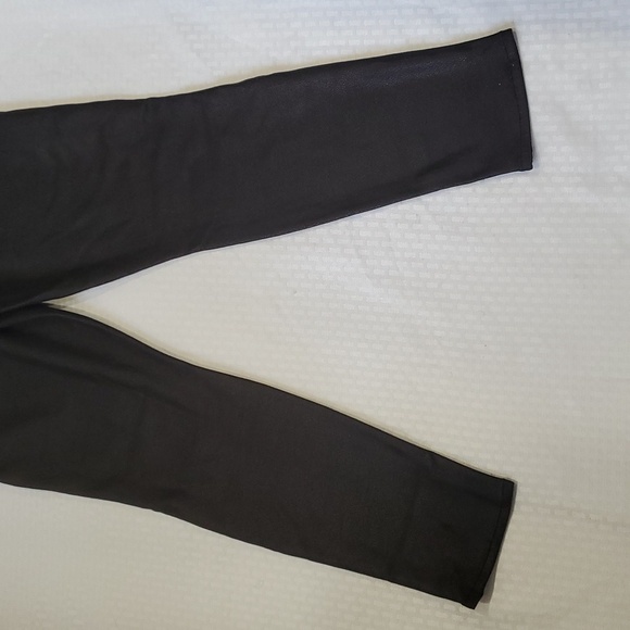 Jen 7 women faux leather pull on pants size 12 - Picture 11 of 13